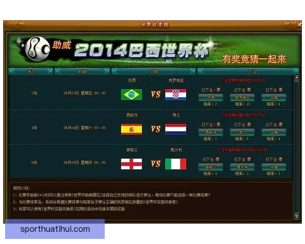 燃情世界杯精彩竞猜，赢取丰厚奖品畅享足球盛宴